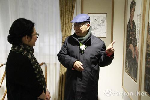 谢淼水墨作品展