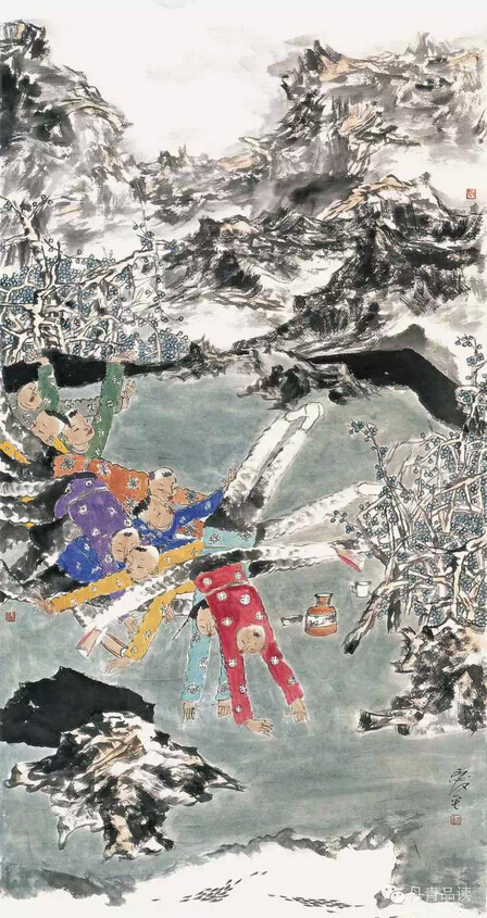 春到歌风山 136㎝×68㎝