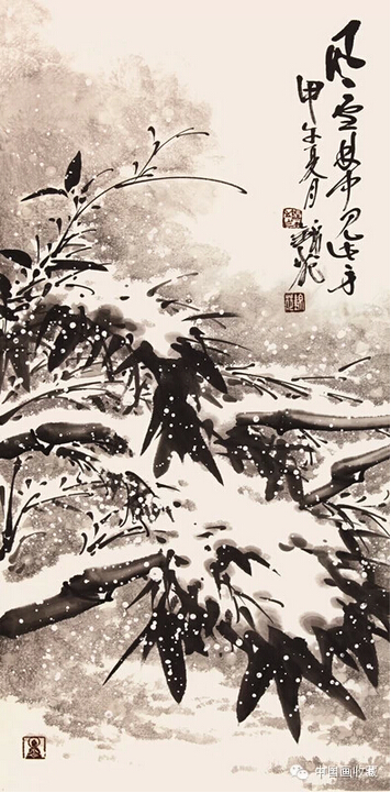 杨锦苑-风雪林中见此身